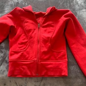 red lulu lemon jacket